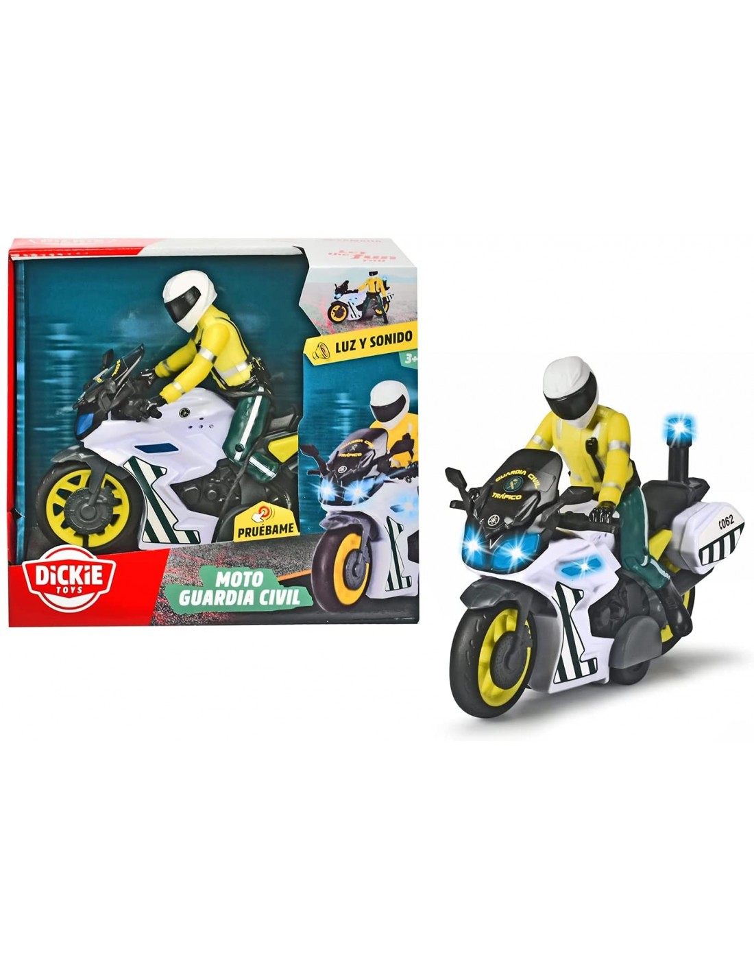 MOTO GUARDIA CIVIL 203712018SI1 LUZ Y SONIDO 17CM