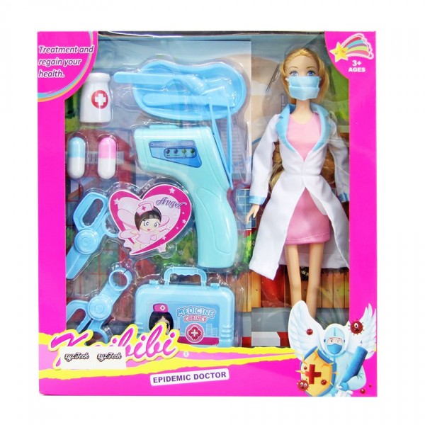 MUÑECA 2021-1456 DOCTORA CON COMPLEMENTOS