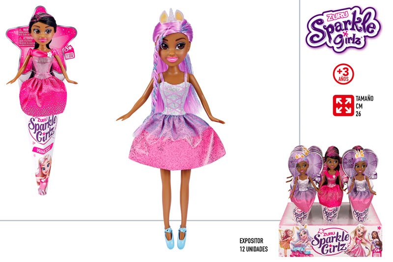 MUÑECA 46931 26CM SPARKLE GIRLZ