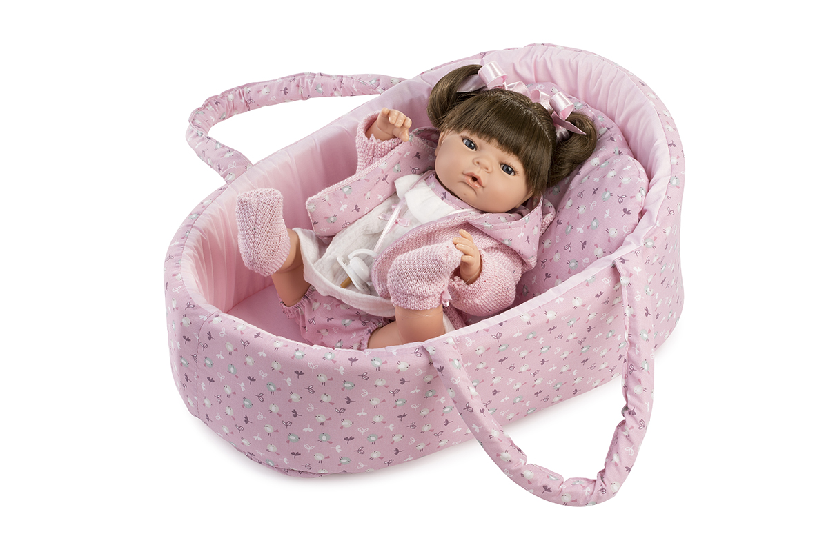 MUÑECA 91041 MARIA CAPUCHA ROSA CAPAZO BOLSA