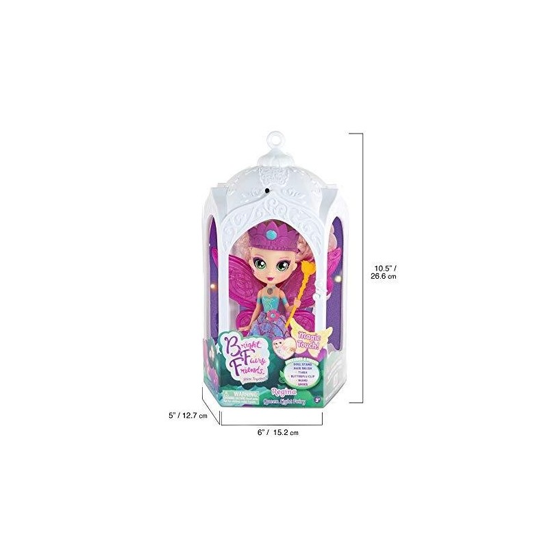 MUÑECA HI-563920 HADA REINA CON LUCES MAGICAS