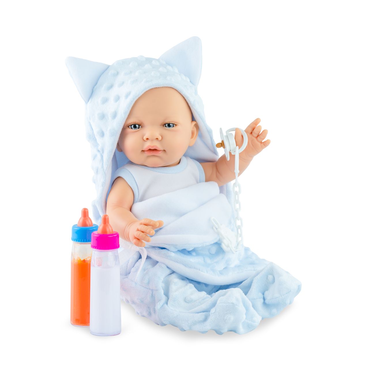 MUÑECO 1657 RECIEN NACIDO BATH TIME BLUE ESTUCHE
