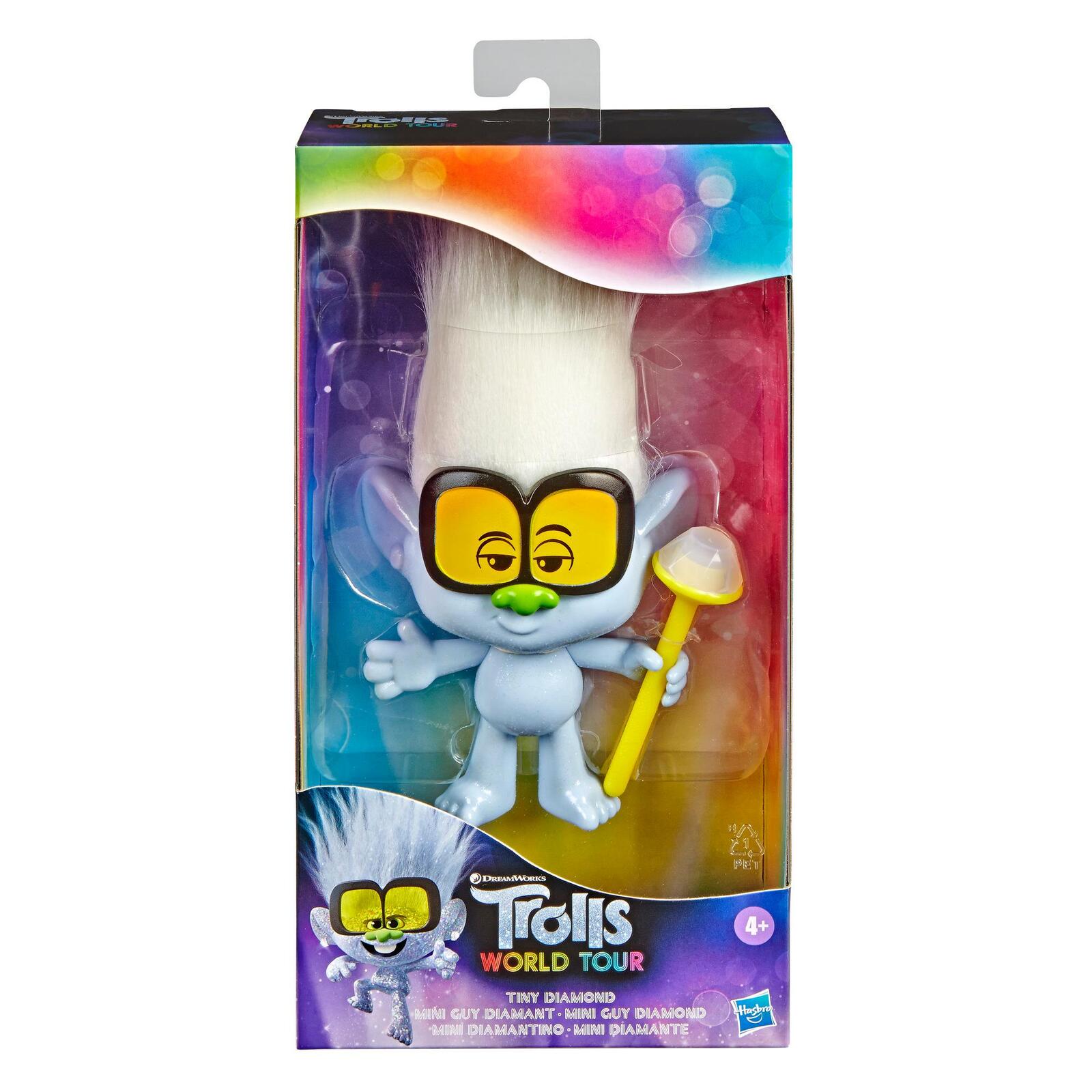 MUÑECO E6572 TINY TROLLS DIAMOND WORLD TOUR