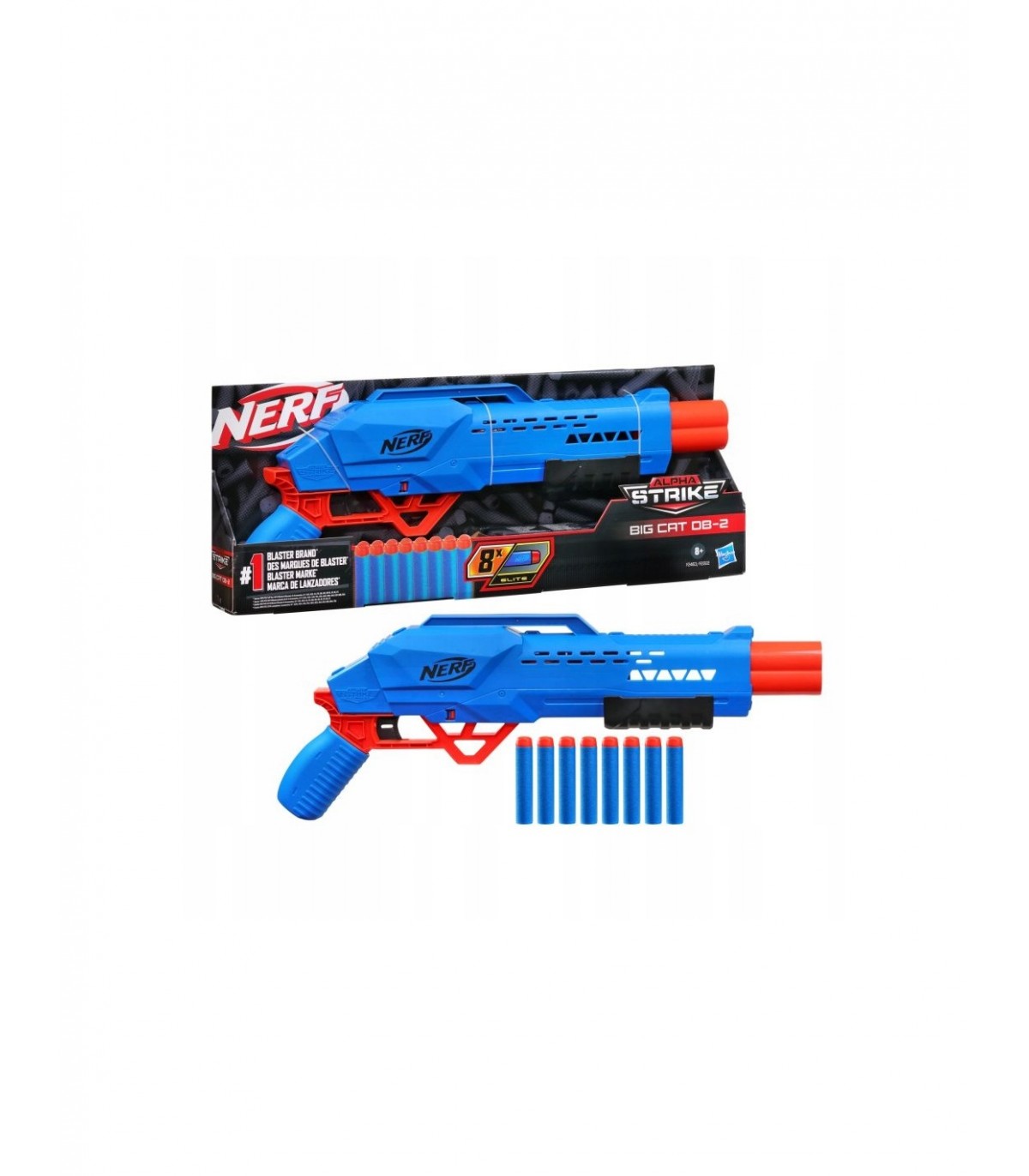 NERF PISTOLA ALPHA STRIKE 30232564