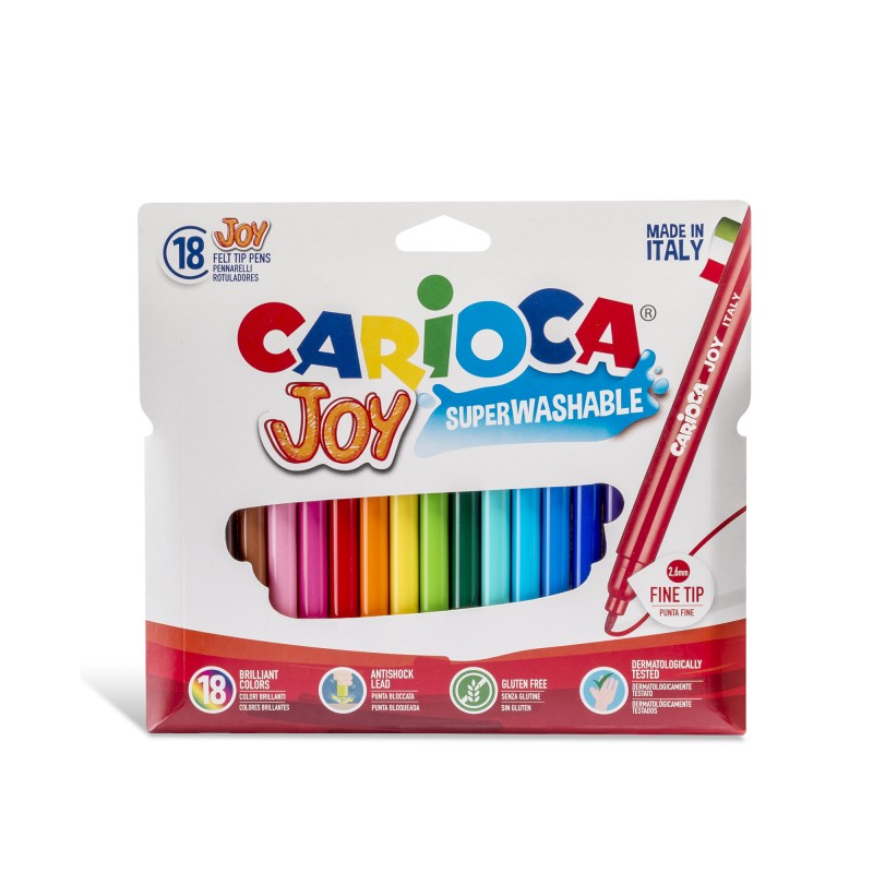 PACK 18 ROTULADORES 40555 MULTICOLOR JOY