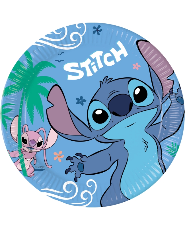 PACK 8 PLATOS STITCH 96794 23CM