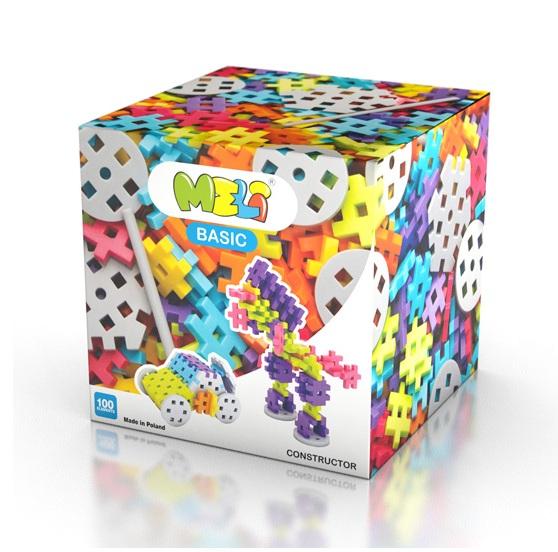 PACK DE 100PCS COLORES MELI 50033