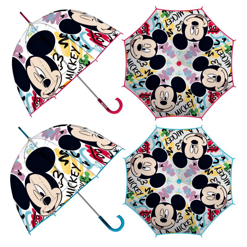 PARAGUAS WD15516 MICKEY BURBUJA 2STD**