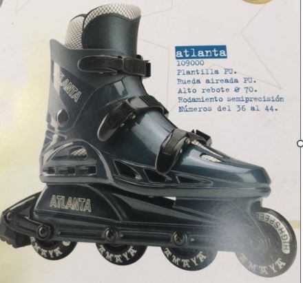 PATIN EN LINEA ATLANTA TALLA 37**