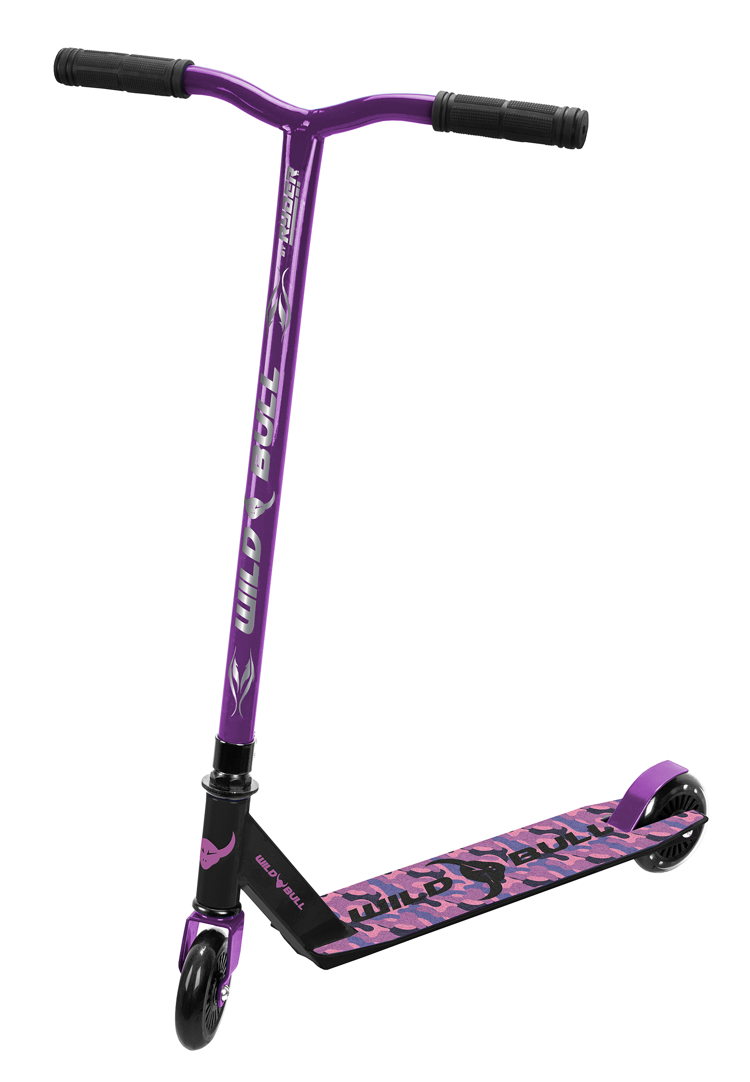 PATINETE 3293 2 RUEDAS WILD BULL CAMUFLAJE MORADO