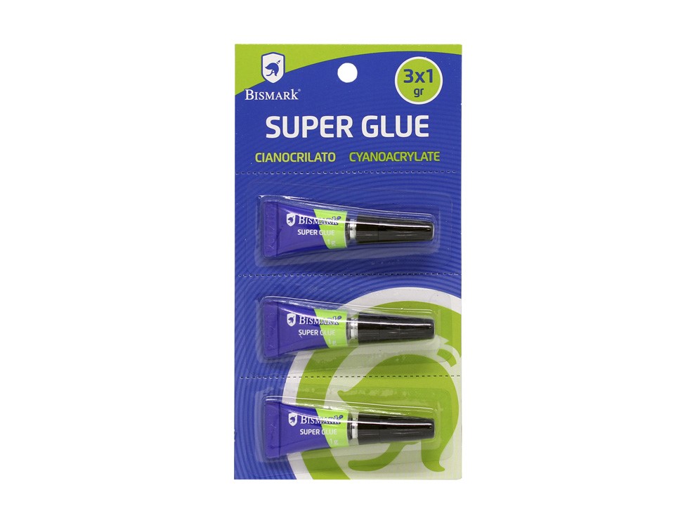 PEGAMENTO 317015 SUPER-GLUE 1GRM 3UDS