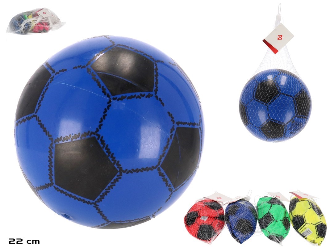 PELOTA FUTBOL 22CM 60G 4STD