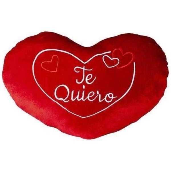PELUCHE 13248 CORAZON TE QUIERO ROJO 37CM