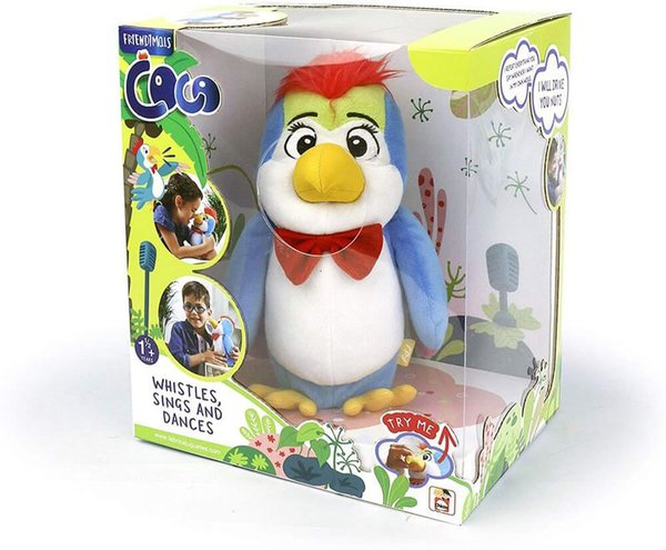 PELUCHE 41258 COCO PAJARO HABLADOR FRIENDIMALS**