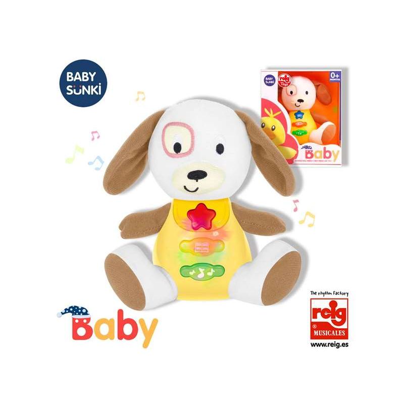 PELUCHE MUSICAL PERRITO 15CM 18171**