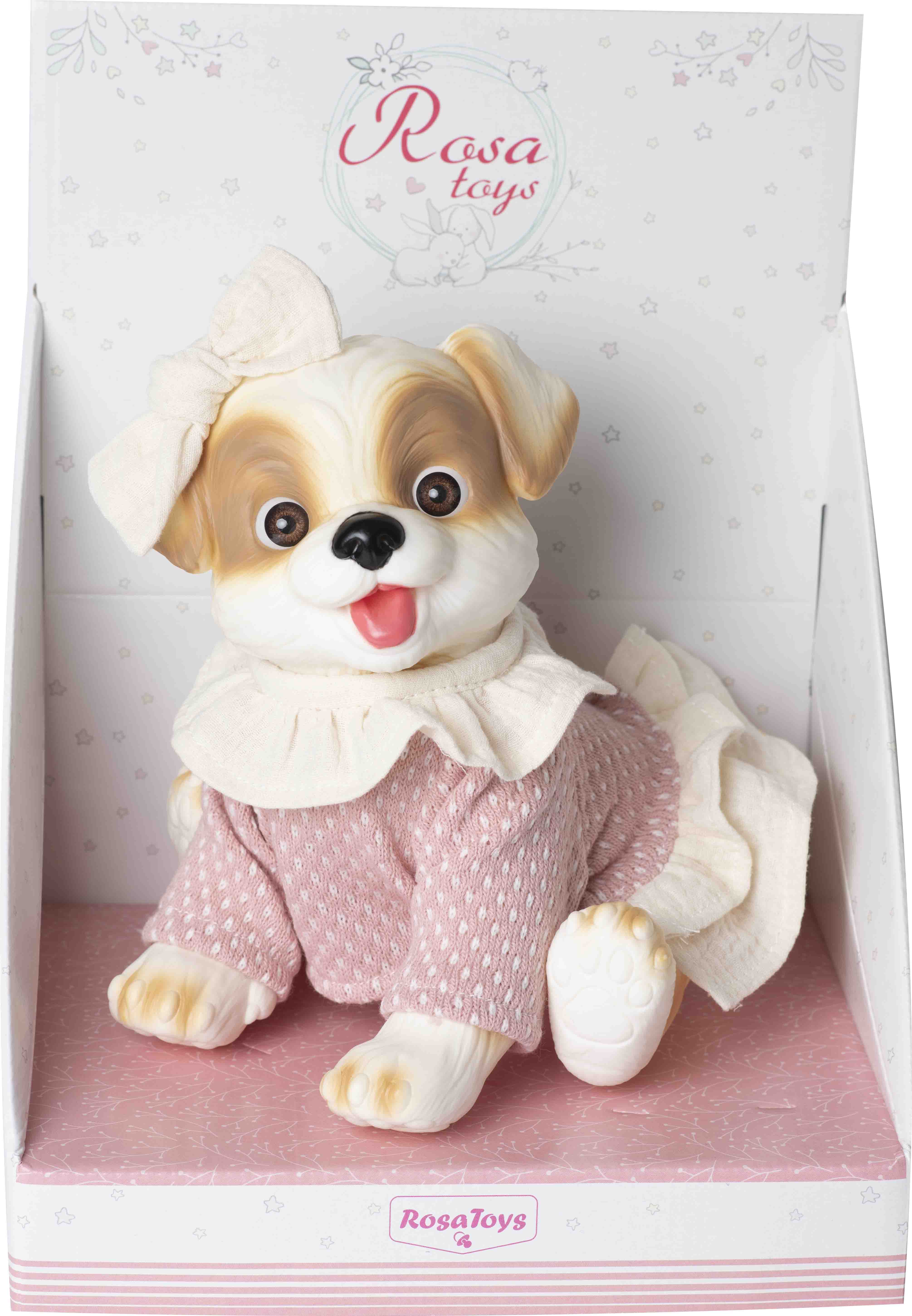 PERRITO 2606 BLANCO VESTIDO LANA