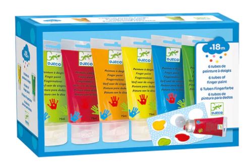 PINTURA DE DEDOS COLORES STD HI-556257