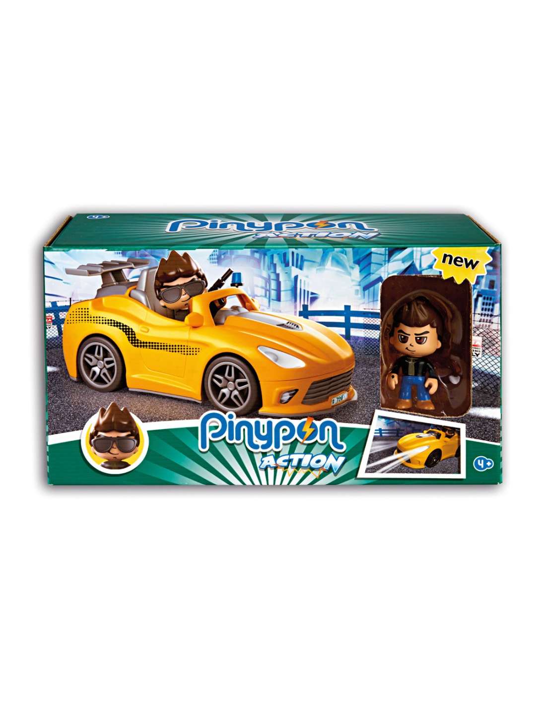 PINYPON 700015150 (T) ACTION SUPER CAR