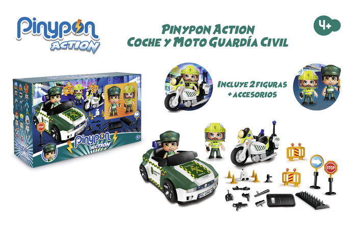 PINYPON 700015836 (T) ACTION GUARDIA CIVIL PACK DEMARCA