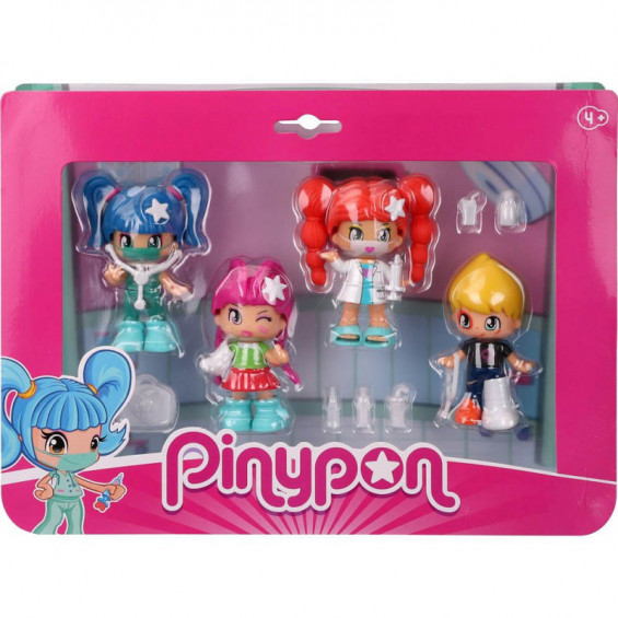 PINYPON 700016650 (T) 4 FIGURAS HOSPITAL (NK22)