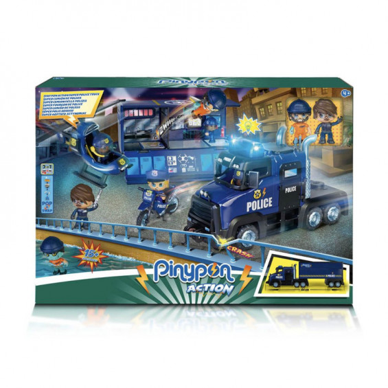 PINYPON 700017344 (T) SUPER CAMION DE POLICA (AL22)