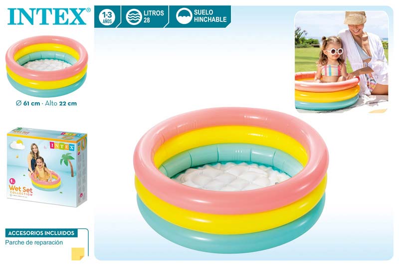 PISCINA 57107 BEBE REDONDA 61X22CM