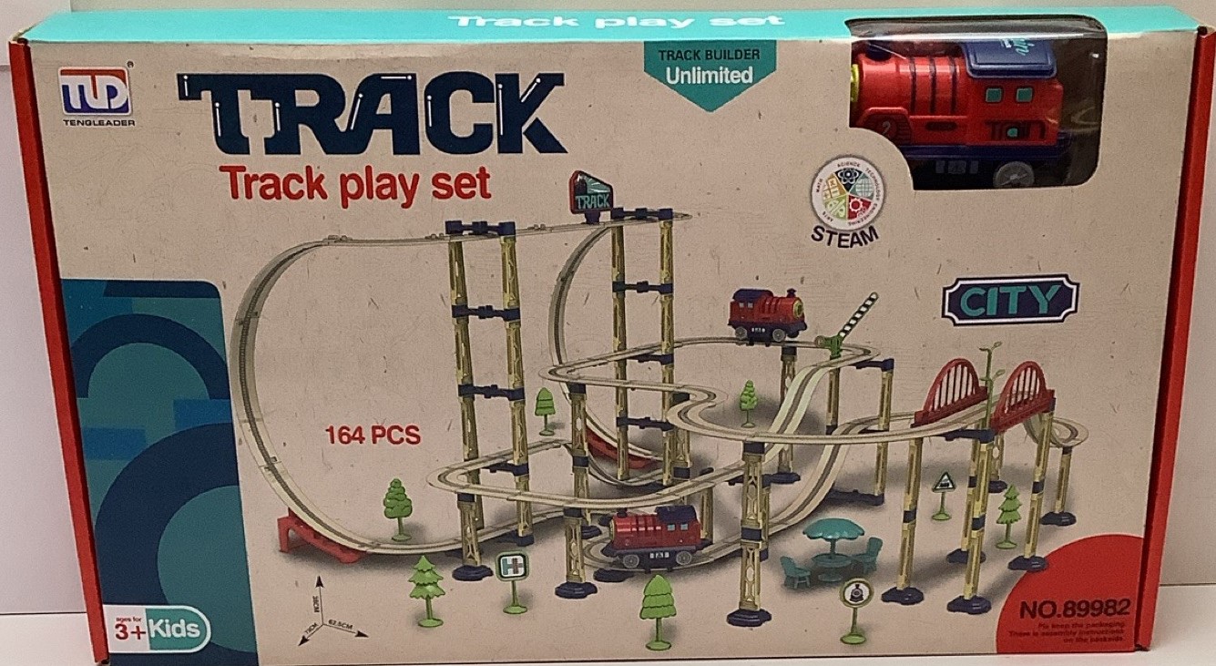 PISTA TREN ELECTRICO 1562 ELEVADA CON ACCESORIOS