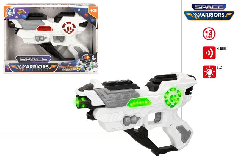 PISTOLA ESPACIAL 49841 C/LUZ Y SONIDO**