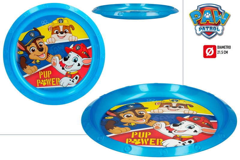 PLATO 71478 BASIC PLASTICO PAW PATROL