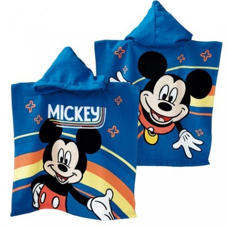 PONCHO WD13618 MICROF 240GSM MICKEYR 55*110**