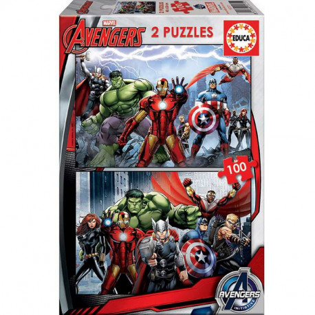 PUZZLE 15771 2X100 AVENGERS