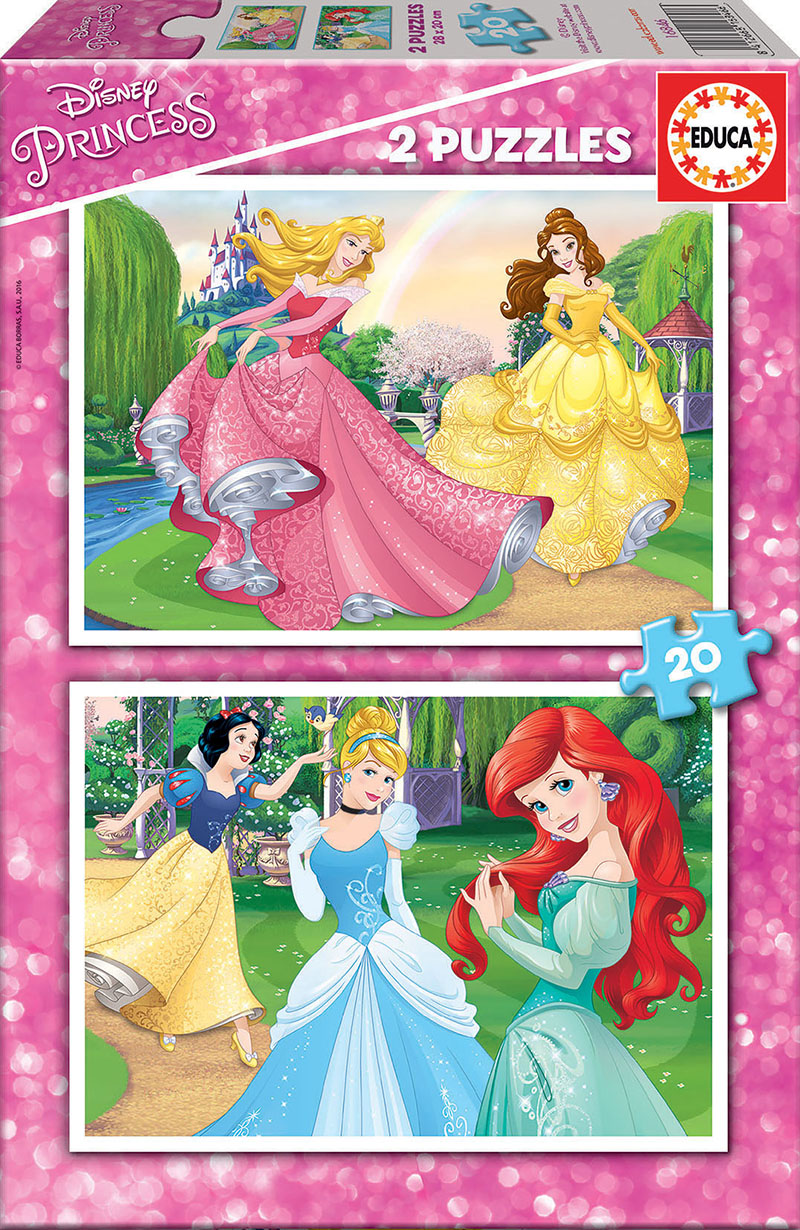 PUZZLE 16846 2X20 PRINCESAS DISNEY
