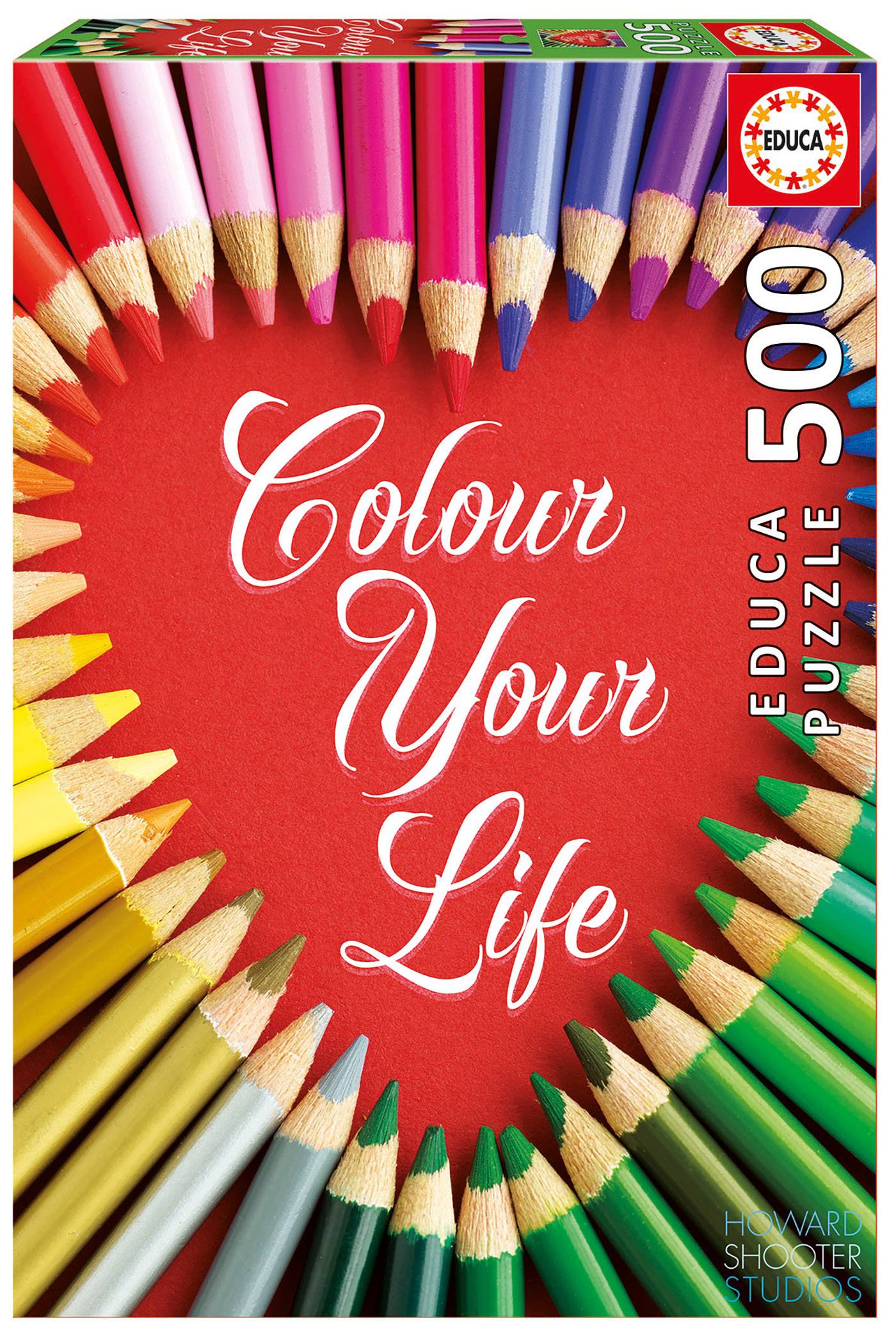PUZZLE 17081 500 COLOUR YOUR LIFE