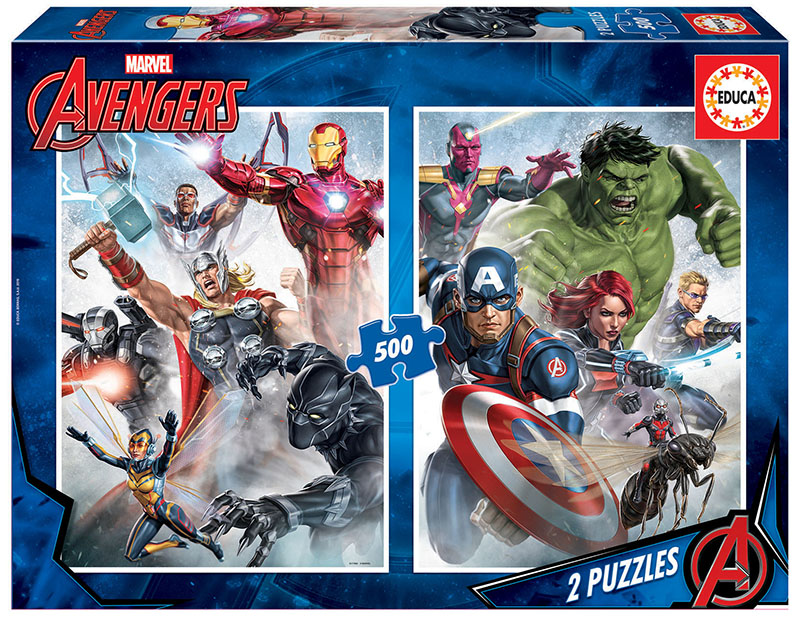 PUZZLE 17994 2X500 AVENGERS