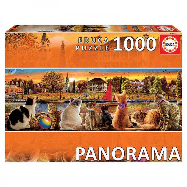 PUZZLE 18001 1000 GATOS EMBARCADERO**
