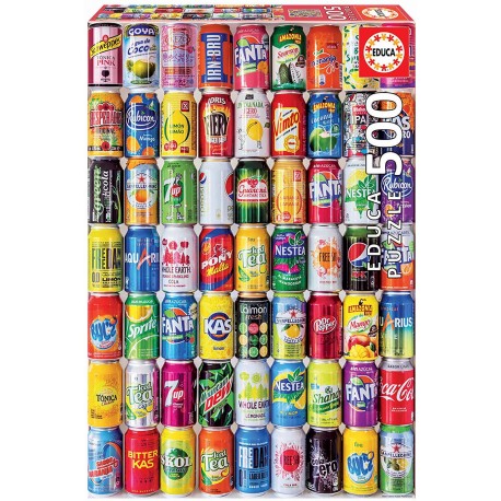 PUZZLE 18447 500 LATA SOBRE LATA