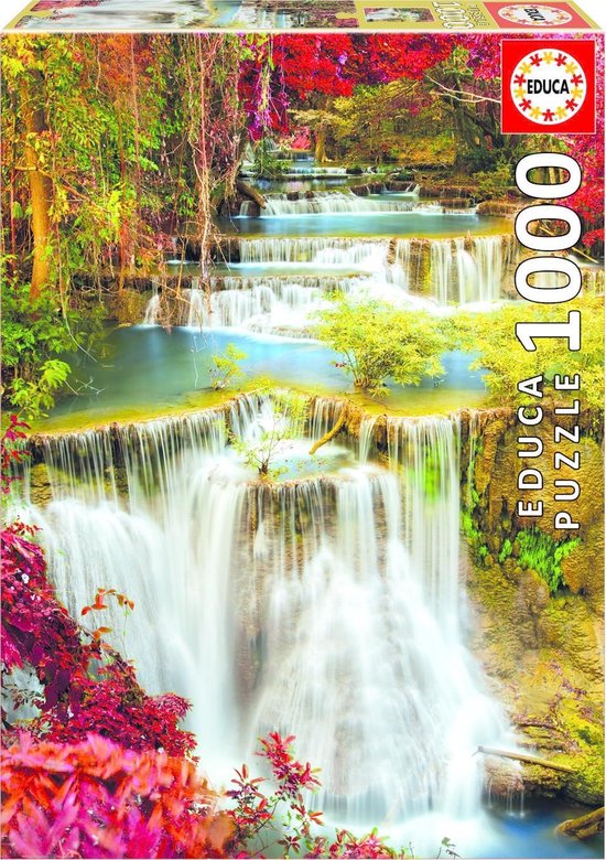 PUZZLE 18461 CATARATA EN EL BOSQUE 1000