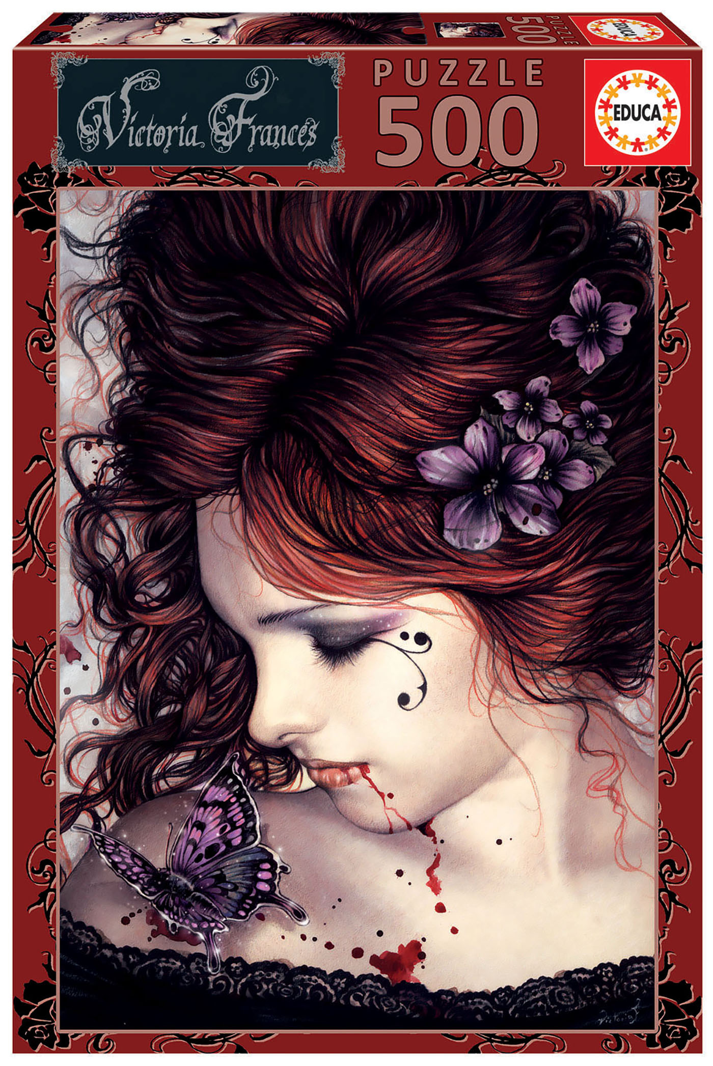 PUZZLE 19008 500 MARIPOSA VICTORIA FRANCES