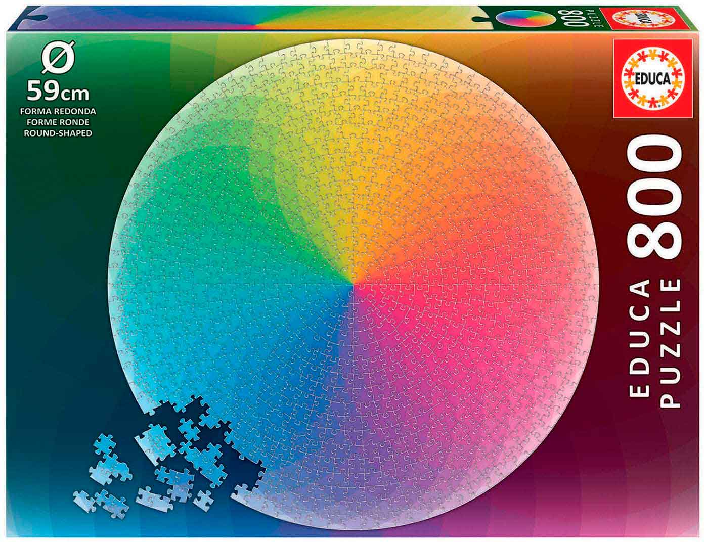 PUZZLE 19033 800 ARCO IRIS ROUND