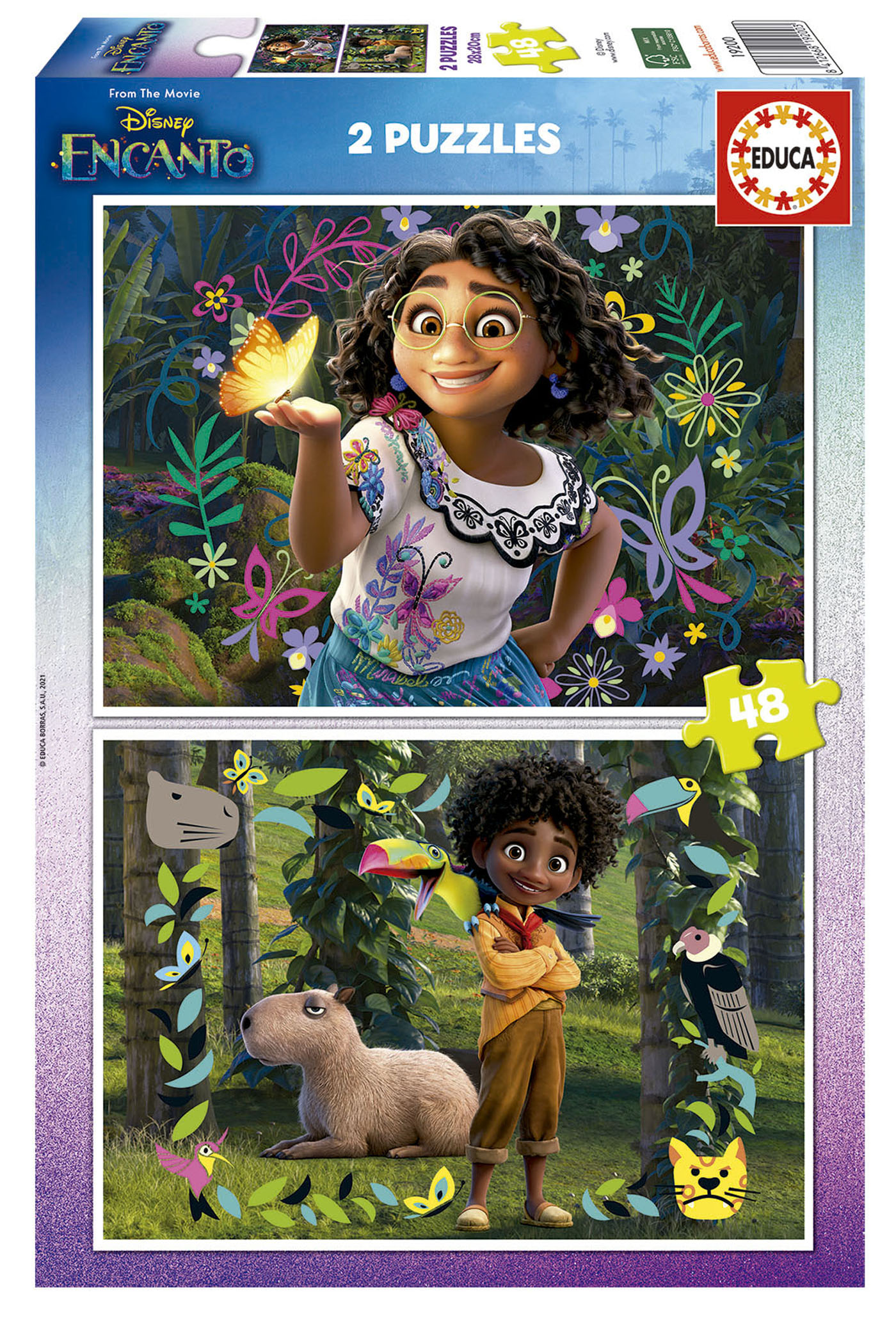 PUZZLE 19200 2X48 ENCANTO DISNEY