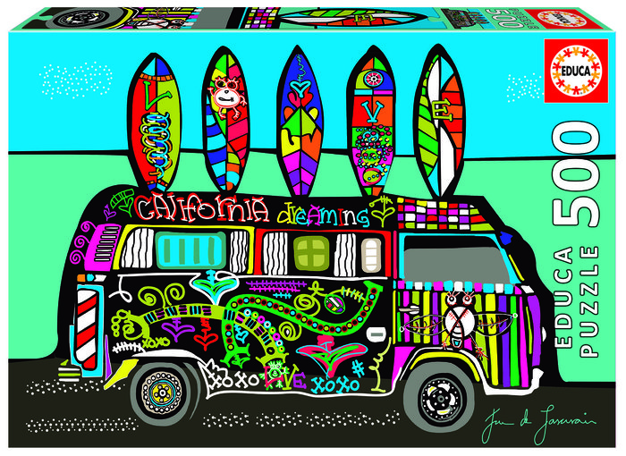 PUZZLE 19246 500 CALIFORNIA DREAMING