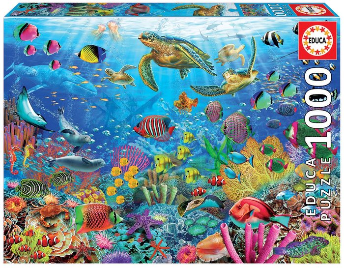 PUZZLE 19266 1000 TORTUGAS EN EL PARAISO