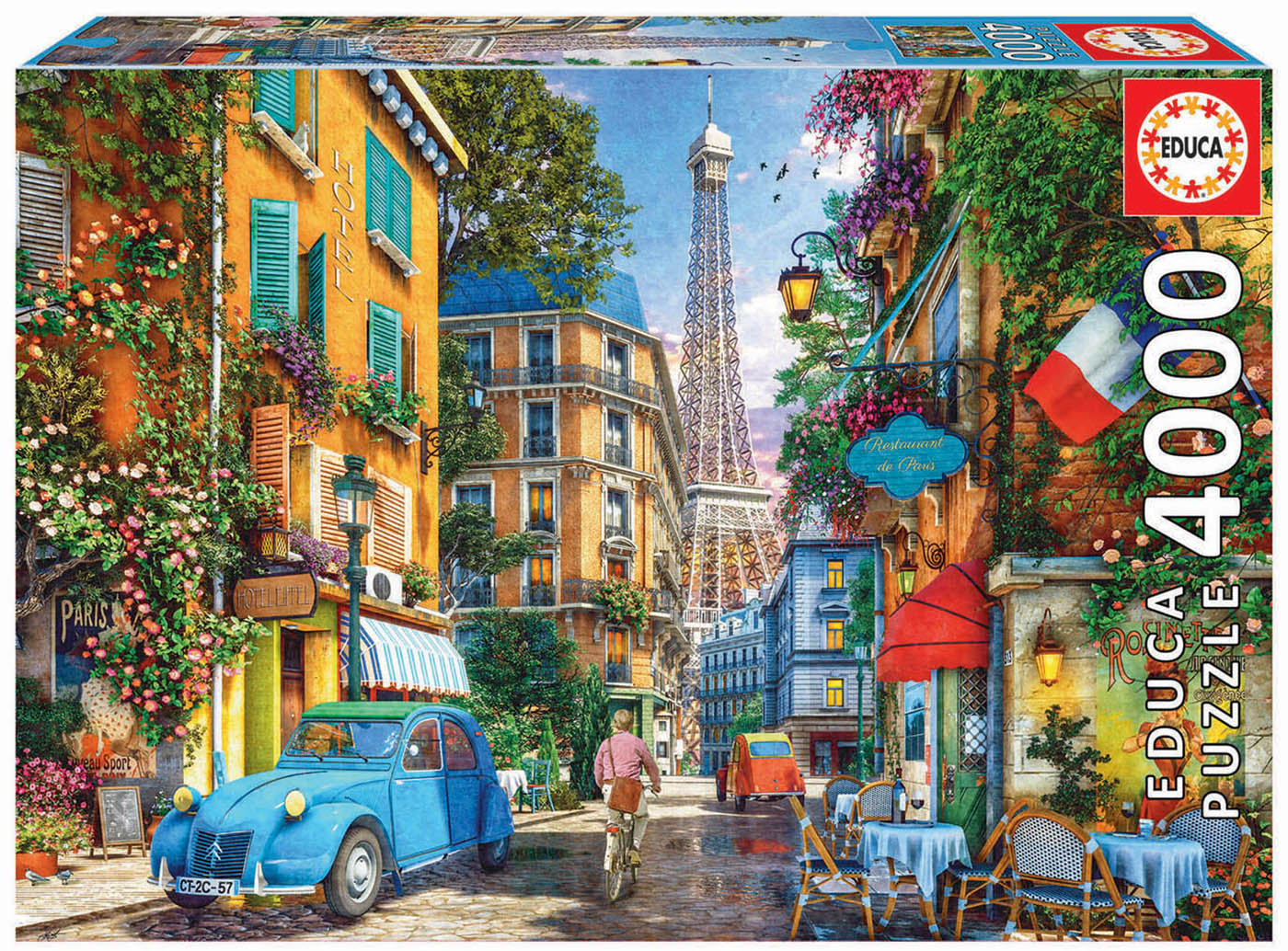 PUZZLE 19284 4000 CALLES DE PARIS