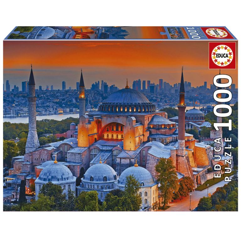 PUZZLE 19612 1000 MEZQUITA AZUL, ESTAMBUL