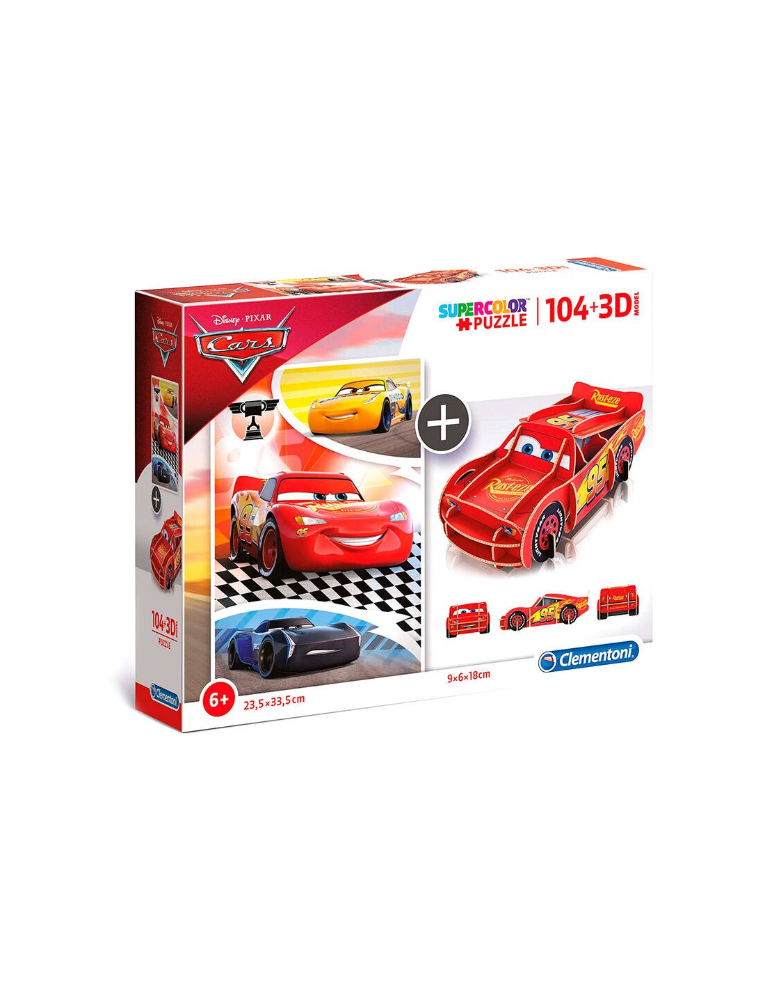 PUZZLE 20160 104 3D MODEL CARS