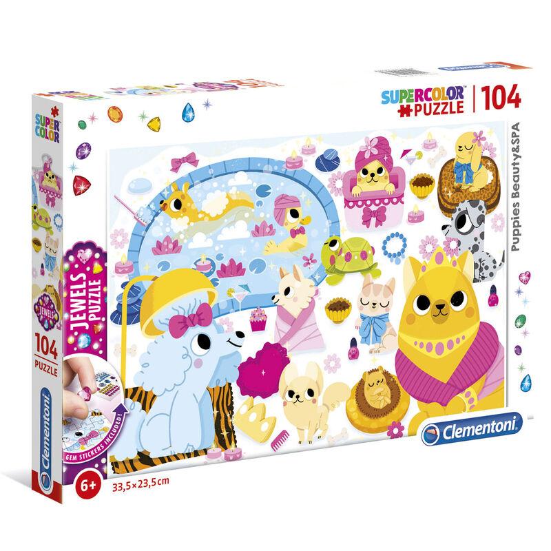 PUZZLE 20167 104 JOYAS SPA CACHORRITOS