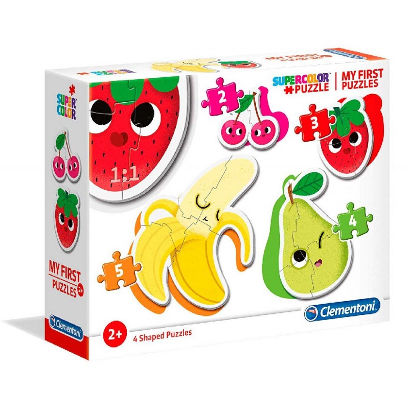 PUZZLE 20815 FIRST 3 6 9 FRUTA Y VERDURA