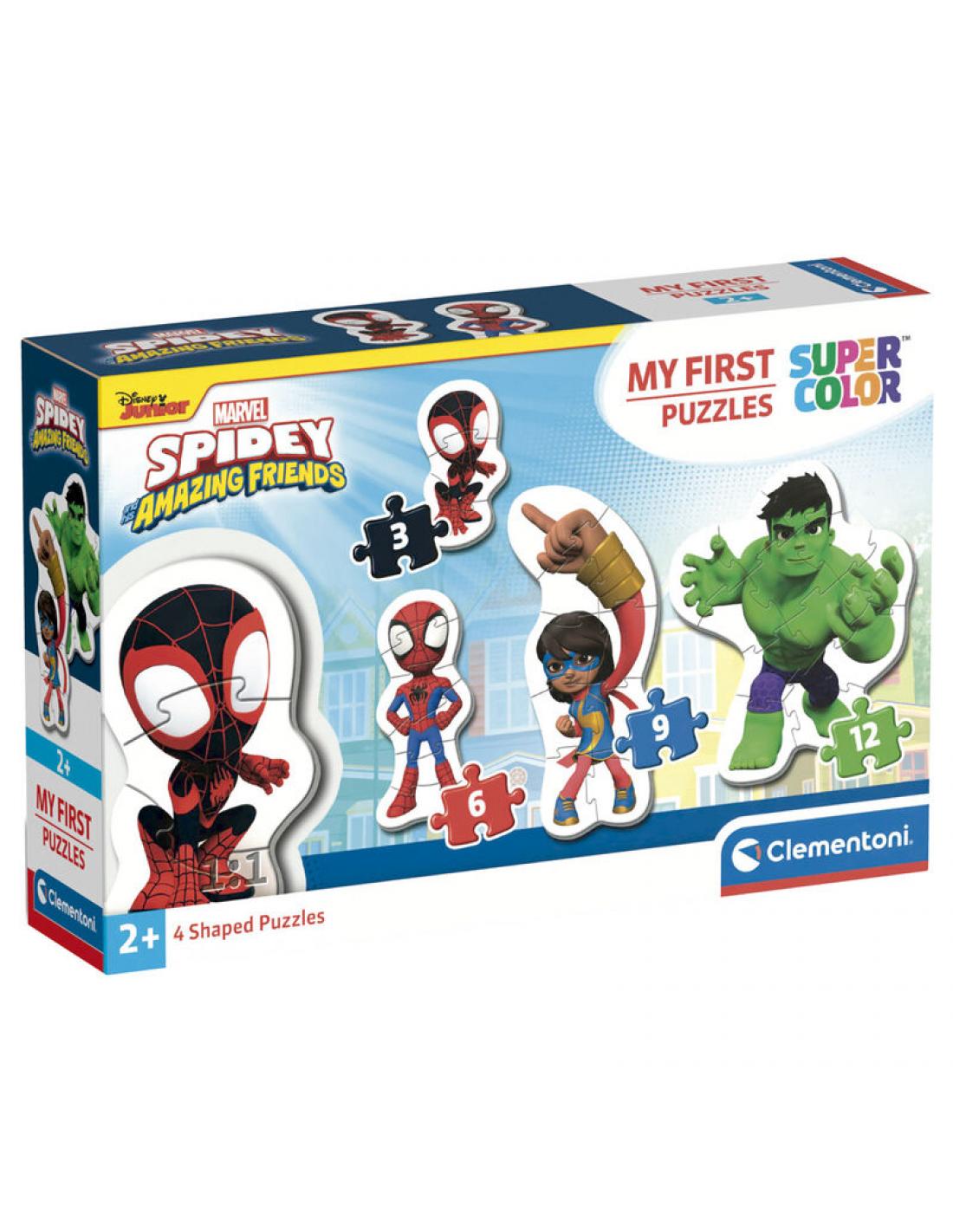 PUZZLE 20836 PROGRESIVO 3-6-9-12 SPIDEY