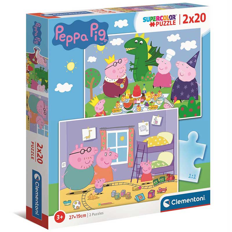 PUZZLE 24778 2X20 PEPPA PIG