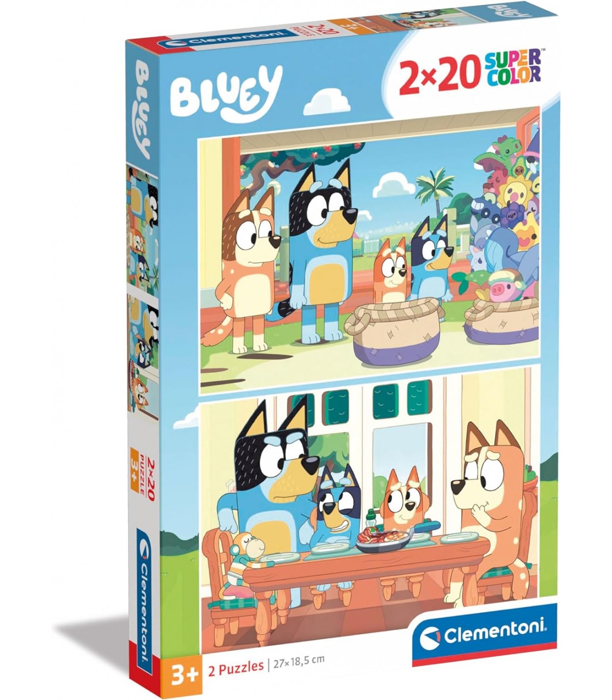 PUZZLE 24807 2X20 BLUEY